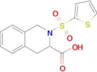 2-(Thiophene-2-sulfonyl)-1,2,3,4-tetrahydroisoquinoline-3-carboxylic acid