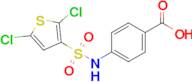 4-[[(2,5-Dichloro-3-thienyl)sulfonyl]amino]benzoic acid