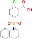 2-Chloro-5-(1,2,3,4-tetrahydroquinoline-1-sulfonyl)benzoic acid
