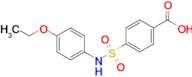 4-[(4-ethoxyphenyl)sulfamoyl]benzoic acid