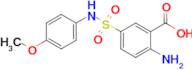 2-Amino-5-[(4-methoxyphenyl)sulfamoyl]benzoic acid