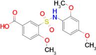 3-[(2,4-dimethoxyphenyl)sulfamoyl]-4-methoxybenzoic acid