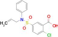 2-Chloro-5-[phenyl(prop-2-en-1-yl)sulfamoyl]benzoic acid