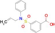 3-[phenyl(prop-2-en-1-yl)sulfamoyl]benzoic acid