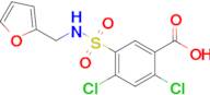 2,4-Dichloro-5-[(furan-2-ylmethyl)sulfamoyl]benzoic acid