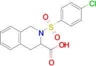 2-(4-Chlorobenzenesulfonyl)-1,2,3,4-tetrahydroisoquinoline-3-carboxylic acid