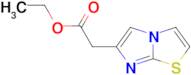 Ethyl 2-{imidazo[2,1-b][1,3]thiazol-6-yl}acetate