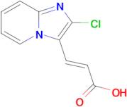 (2E)-3-{2-chloroimidazo[1,2-a]pyridin-3-yl}prop-2-enoic acid