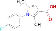 1-(4-Fluorophenyl)-2,5-dimethyl-1H-pyrrole-3-carboxylic acid