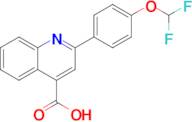 2-[4-(difluoromethoxy)phenyl]quinoline-4-carboxylic acid