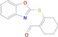 2-(1,3-Benzoxazol-2-ylsulfanyl)cyclohex-1-ene-1-carbaldehyde