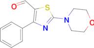 2-(Morpholin-4-yl)-4-phenyl-1,3-thiazole-5-carbaldehyde