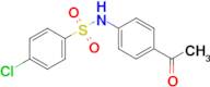 N-(4-Acetylphenyl)-4-chlorobenzene-1-sulfonamide