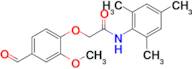 2-(4-Formyl-2-methoxyphenoxy)-N-(2,4,6-trimethylphenyl)acetamide