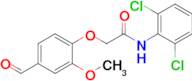 N-(2,6-Dichlorophenyl)-2-(4-formyl-2-methoxyphenoxy)acetamide