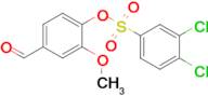 4-Formyl-2-methoxyphenyl 3,4-dichlorobenzene-1-sulfonate