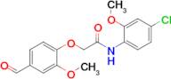 n-(4-Chloro-2-methoxyphenyl)-2-(4-formyl-2-methoxyphenoxy)acetamide