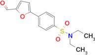 N,N-Diethyl-4-(5-formyl-2-furanyl)benzenesulfonamide