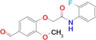 n-(2-Fluorophenyl)-2-(4-formyl-2-methoxyphenoxy)acetamide