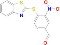 4-(1,3-Benzothiazol-2-ylsulfanyl)-3-nitrobenzaldehyde