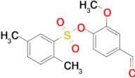 4-Formyl-2-methoxyphenyl 2,5-dimethylbenzene-1-sulfonate