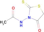 n-(4-Oxo-2-sulfanylidene-1,3-thiazolidin-3-yl)acetamide