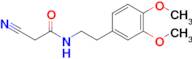 2-Cyano-N-[2-(3,4-dimethoxyphenyl)ethyl]acetamide