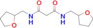 N,N'-Bis(oxolan-2-ylmethyl)propanediamide