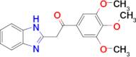 2-(1h-1,3-Benzodiazol-2-yl)-1-(3,4,5-trimethoxyphenyl)ethan-1-one
