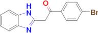 2-(1H-1,3-Benzodiazol-2-yl)-1-(4-bromophenyl)ethan-1-one