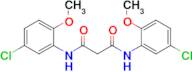 N,N'-Bis(5-chloro-2-methoxyphenyl)propanediamide