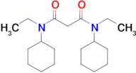 N1,N3-Dicyclohexyl-N1,N3-diethylpropanediamide