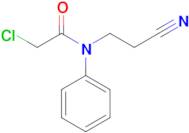 2-Chloro-N-(2-cyanoethyl)-N-phenylacetamide