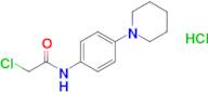 2-Chloro-N-[4-(piperidin-1-yl)phenyl]acetamide hydrochloride