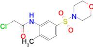 2-Chloro-N-[2-methyl-5-(morpholine-4-sulfonyl)phenyl]acetamide