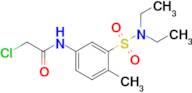 2-Chloro-N-[3-(diethylsulfamoyl)-4-methylphenyl]acetamide