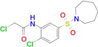 N-[5-(azepane-1-sulfonyl)-2-chlorophenyl]-2-chloroacetamide