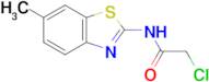 2-Chloro-n-(6-methyl-1,3-benzothiazol-2-yl)acetamide