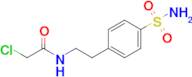 2-Chloro-N-[2-(4-sulfamoylphenyl)ethyl]acetamide