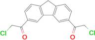 2-Chloro-1-[6-(2-chloro-acetyl)-9H-fluoren-3-yl]-ethanone