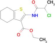 Ethyl 2-(2-chloropropanamido)-4,5,6,7-tetrahydro-1-benzothiophene-3-carboxylate