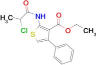 Ethyl 2-(2-chloropropanamido)-4-phenylthiophene-3-carboxylate