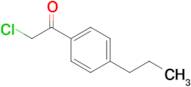 2-Chloro-1-(4-propylphenyl)ethan-1-one