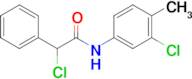 2-Chloro-N-(3-chloro-4-methylphenyl)-2-phenylacetamide