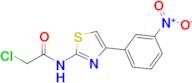 2-Chloro-N-[4-(3-nitrophenyl)-1,3-thiazol-2-yl]acetamide