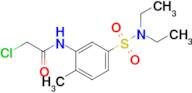 2-Chloro-N-[5-(diethylsulfamoyl)-2-methylphenyl]acetamide