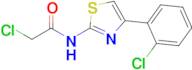 2-Chloro-n-[4-(2-chlorophenyl)-1,3-thiazol-2-yl]acetamide