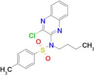 N-Butyl-N-(3-chloroquinoxalin-2-yl)-4-methylbenzene-1-sulfonamide