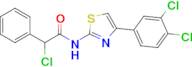 2-Chloro-N-[4-(3,4-dichlorophenyl)-1,3-thiazol-2-yl]-2-phenylacetamide