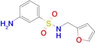 3-Amino-N-(furan-2-ylmethyl)benzene-1-sulfonamide